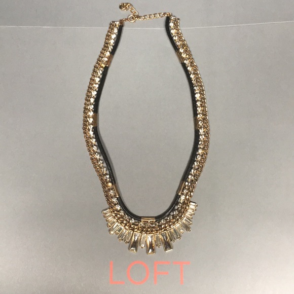 LOFT Jewelry - Sparkly Gold/Black Loft Necklace